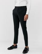 Asos Design Super Skinny Suit Pants In Black - Black