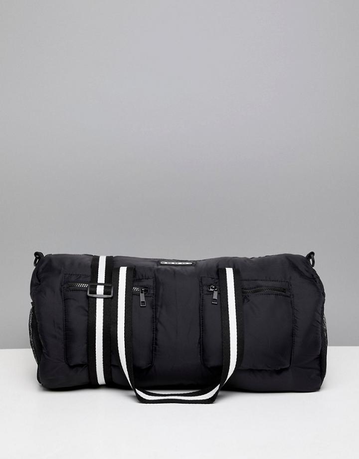 Asos 4505 Sports Carryall With Mesh Panels - Black
