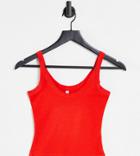 Asyou Tank Top Set In Red