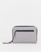 Juicy Alexis Embossed Medium Zip Around Ladies' Wallet In Gray