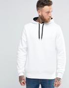 The North Face Hoodie With Hood Logo In White - White