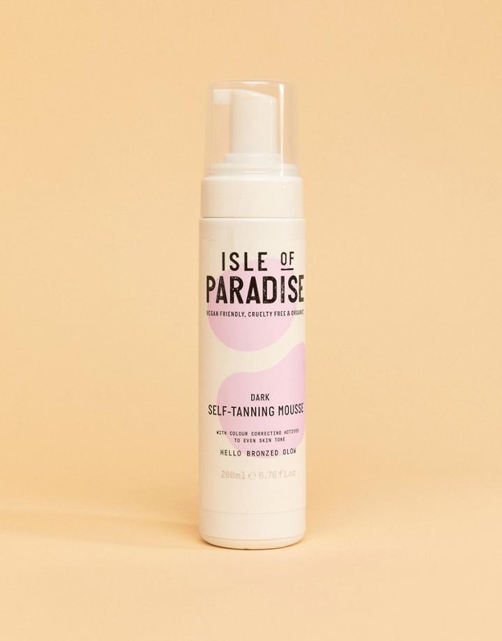 Isle Of Paradise Self Tanning Mousse - Dark - Clear