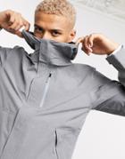 The North Face Dryzzle Futurelight Jacket In Gray-grey