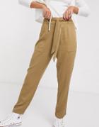 Oasis Utility Pants In Camel-brown