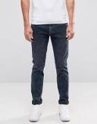 Weekday Friday Skinny Jeans Space Indigo Acid - Blue