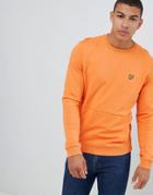 Lyle & Scott Front Pocket Sweatshirt - Orange