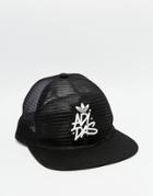 Adidas Originals Mesh Trucker Snapback Cap - Black
