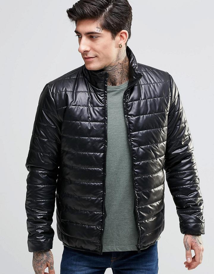Only & Sons Quilted Jacket - Black