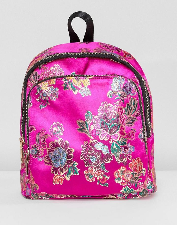 Yoki Fashion Chinnoiserie Print Backpack - Multi