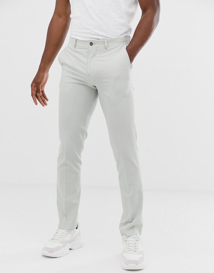 Jack & Jones Premium Relaxed Fit Suit Pants In Mint-green