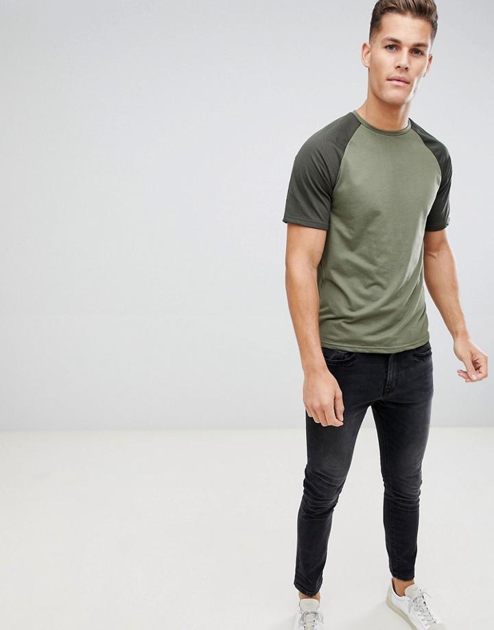 Only & Sons Raglan T-shirt - Green