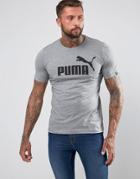 Puma Ess No.1 T-shirt In Gray 83824103 - Gray