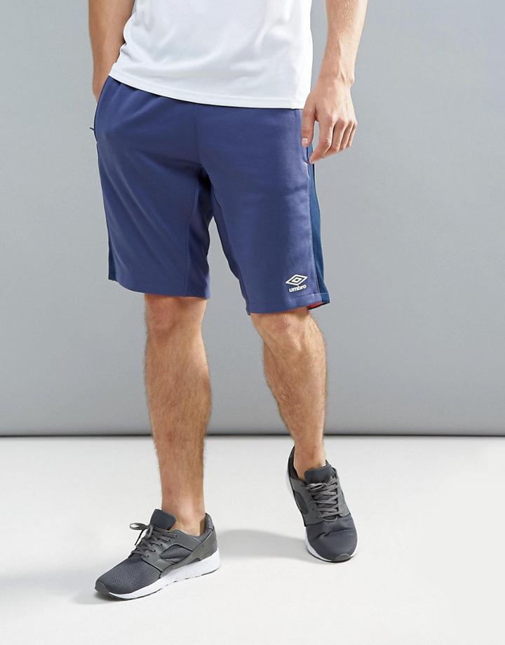 Umbro Long Kint Short In Blue - Blue