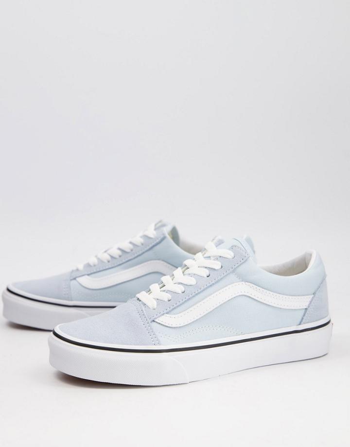 Vans Old Skool Sneakers In Light Blue