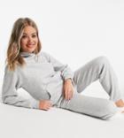 Asos Design Tall Tracksuit Ultimate Oversized Hoodie / Sweatpants In Gray Heather-grey