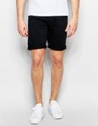 Jack & Jones Black Denim Shorts - Black