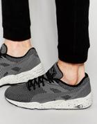 Puma R698 Knit Mesh Sneakers - Gray