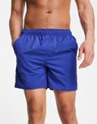 French Connection Tas Contrast Swim Shorts In Mazarine And Marine-multi