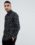 Diesel S-dinosaur All Over Print Shirt - Black