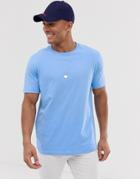 Asos Design Relaxed T-shirt With Crew Neck In Blue