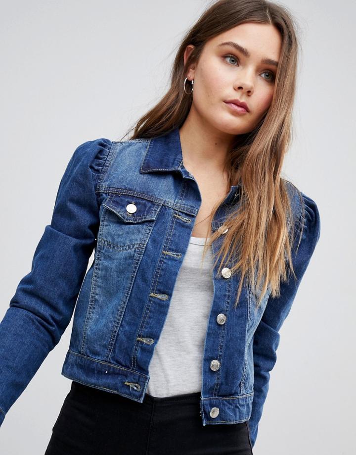 Parisian Denim Jacket - Blue