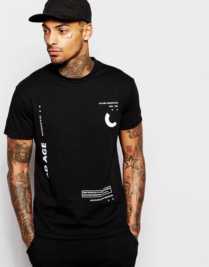 Systvm Millenial T-shirt - Black