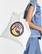 Quiksilver The Classic Tote Bag In Cream-white