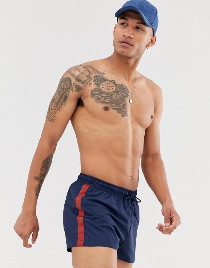 Weekday Vincent Swim Shorts In Blue
