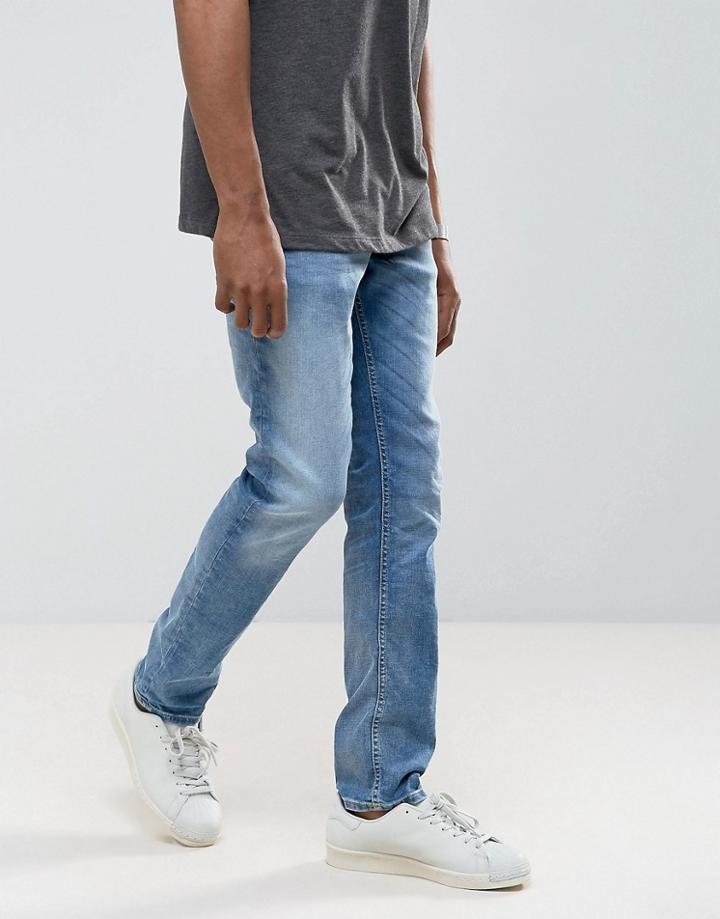 Jack & Jones Tim Skinny Jeans - Blue
