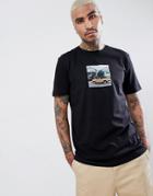Asos Design Relaxed T-shirt With Car Photographic Print - Black