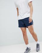 Tommy Jeans Summer Capsule Running Shorts Icon Stripe Trim In Navy - Navy