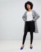 New Look Slim Tailored Pants In Black - Black