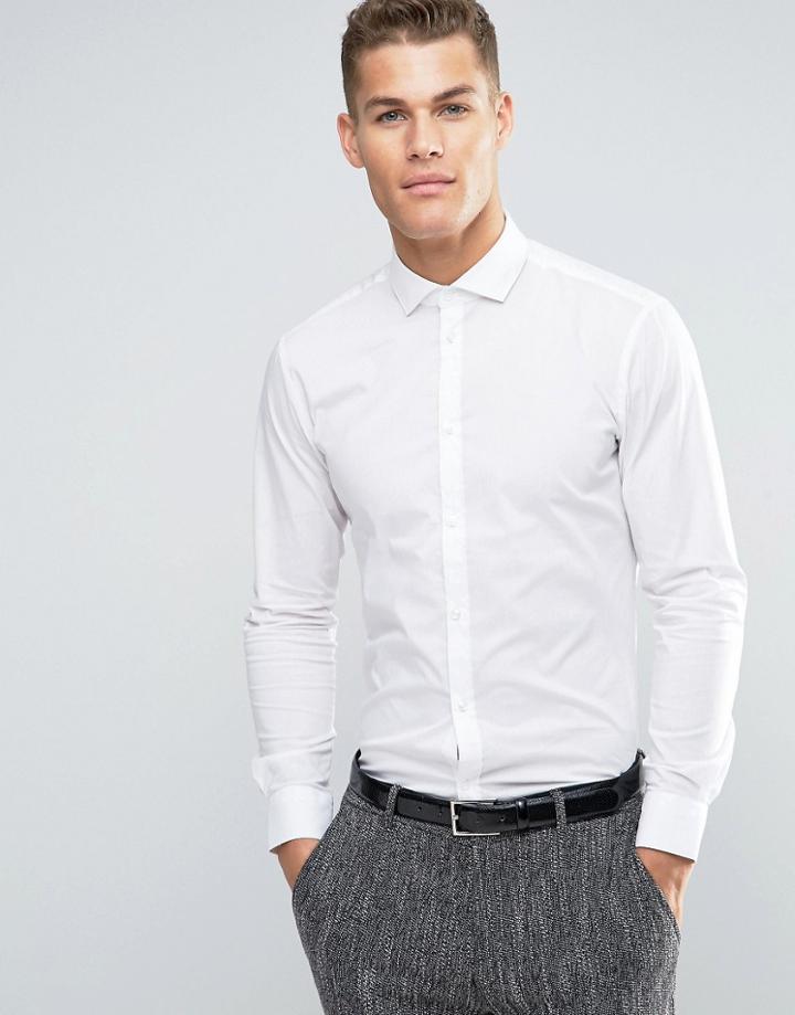 Esprit Plain Smart Shirt - White