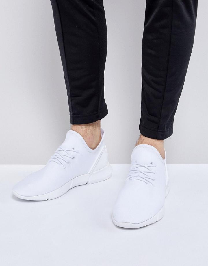 Asos Runner Sneakers In White - White