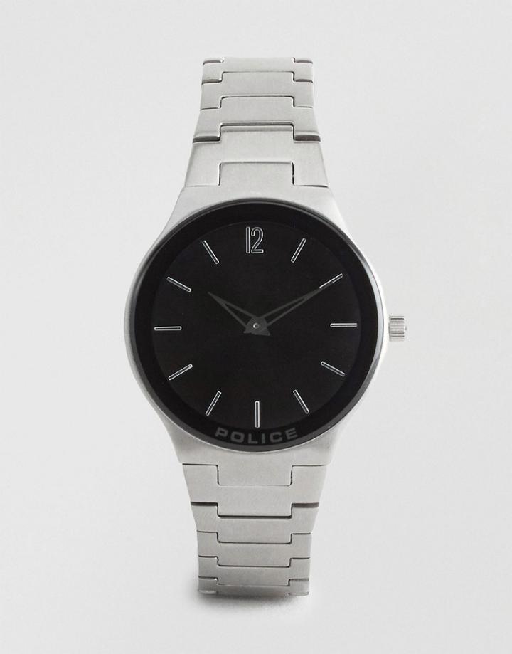 Police Downtown Stainless Watch - Silver