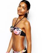 Rip Curl Tessie Bandeau Bikini Top - Black