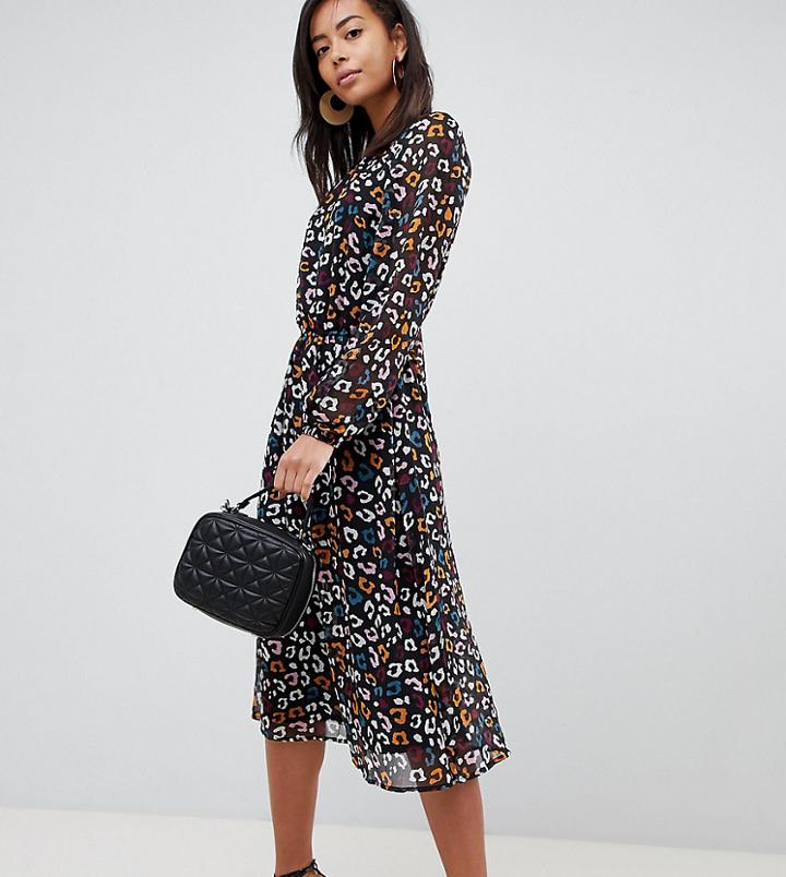 Y.a.s Tall Tippa Animal Print Dress - Multi