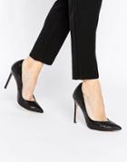 Asos Pixie Pointed High Heels - Black