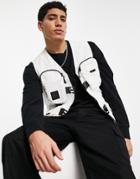 Topman Utility Vest In White