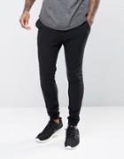 Asos Super Skinny Lightweight Joggers - Black