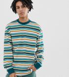 Collusion Striped Long Sleeve T-shirt