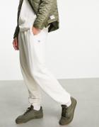 Reebok Sweatpants In Off White - Ivory