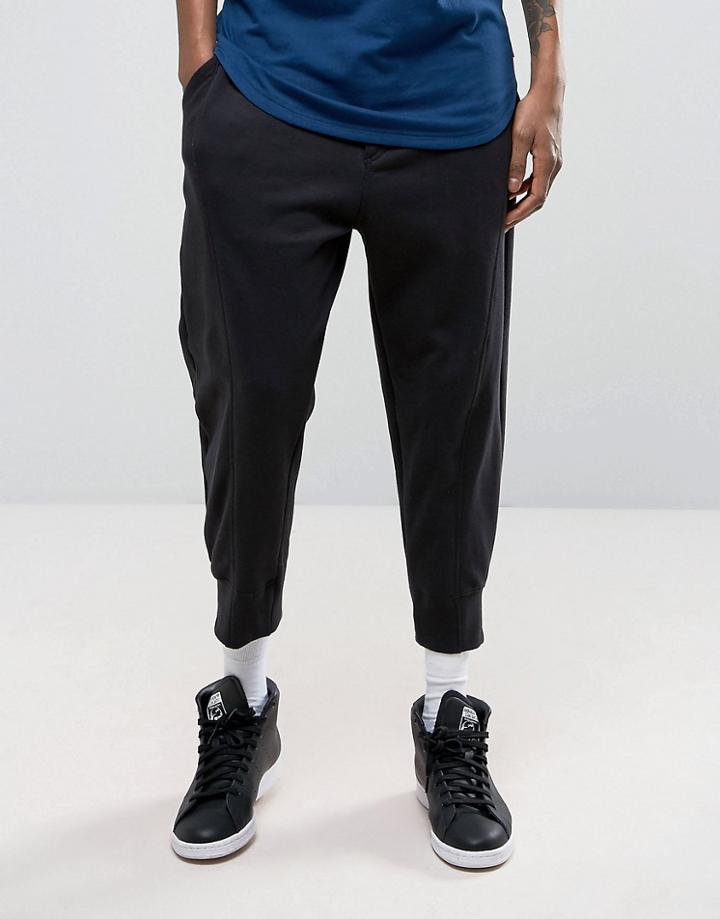 Adidas Originals La Pack 7/8 Joggers In Black Bk7700 - Black