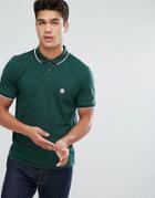 Le Breve Tipped Polo Shirt - Green