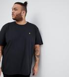 Lyle & Scott Plus Logo T-shirt In Black - Black