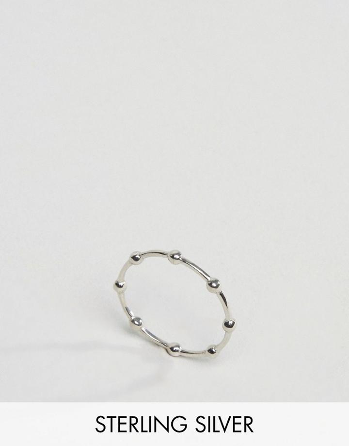 Kingsley Ryan Sterling Silver Ball Band Ring - Silver