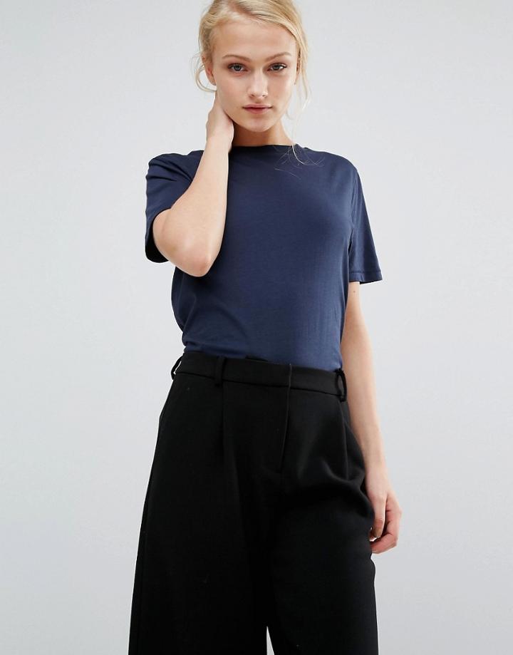 Selected My Perfect Tee - Navy