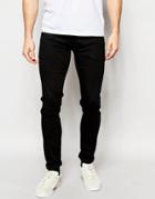 Pepe Jeans Powerflex Finsbury Superstretch Skinny Fit City Slick Black - Black