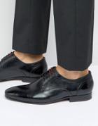 Ted Baker Vandro Lace Up Shoes In Black Leather - Black