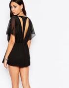 Pepe Jeans Cut Out Back Romper - 999